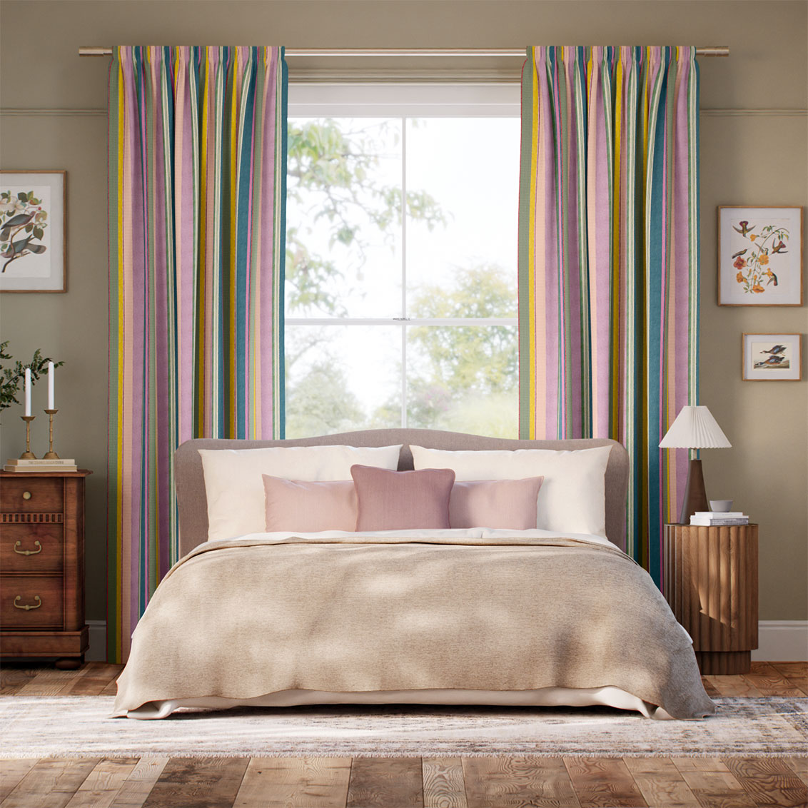 Archive Stripe Bliss Curtains