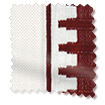 Bijou Linen Alabaster & Ascott Rouge 見本の写真