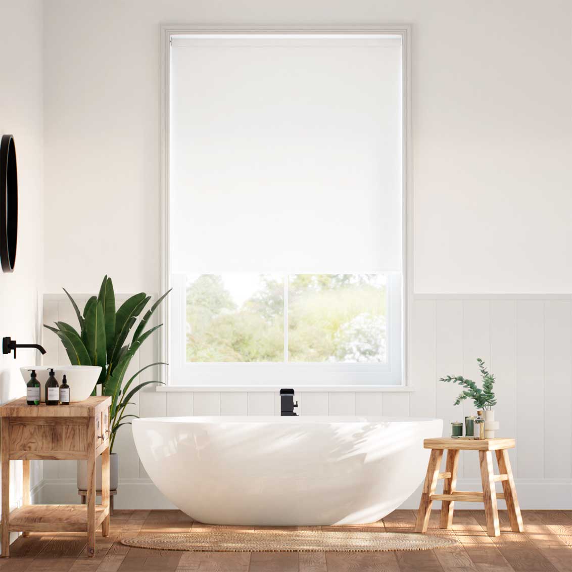 Camden Snow Roller Blind