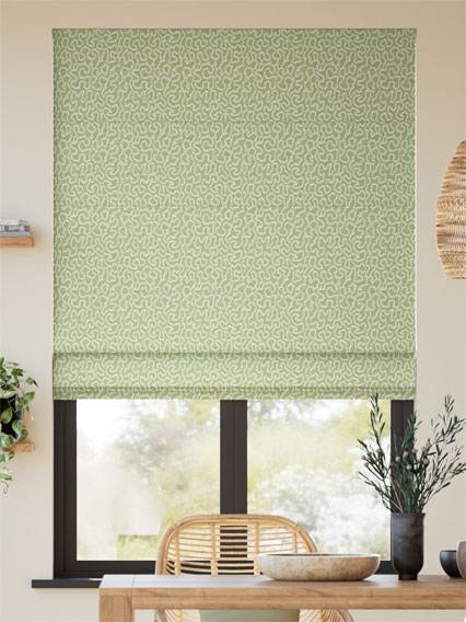 Carina Jacquard Apple ローマンシェード サムネイル写真