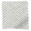 Cassia Silver & White Roman Blind サンプルの写真