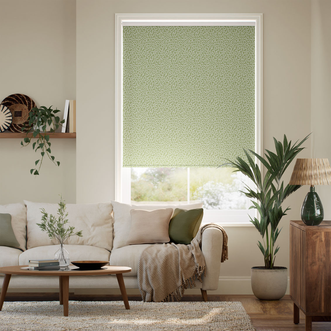 Choices Carina Jacquard Apple Roller Blind