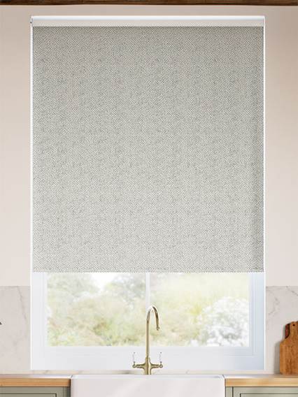 Choices Cassia Silver & White ロールスクリーン サムネイル写真