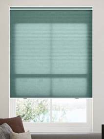 コードレス採光リネンハニカム シアーグリーン コードレスハニカム サムネイル写真