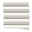 DuoShade Crackle Alabaster Stick2Fit Pleated サンプルの写真