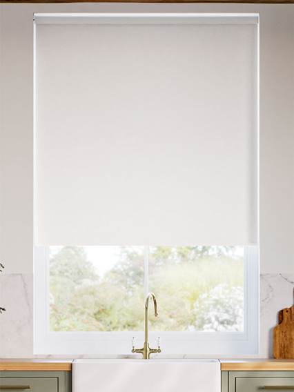 Choices Eco-Friendly Caro White ロールスクリーン サムネイル写真