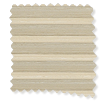 Electric DuoShade Cordless Grain Parchment Thermal Blind サンプルの写真