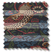 電動 遮光ハニカム ウィリアム・モリス いちご泥棒 ジュエル シェード サンプルの写真