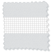 ゼブラ  遮光　フロストホワイト 見本の写真