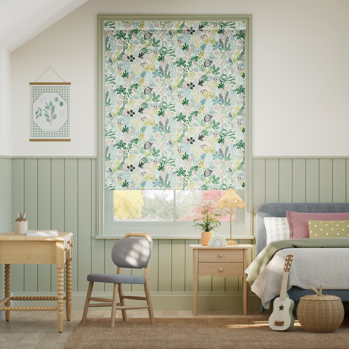 ２Esala Lagoon Roller Blind