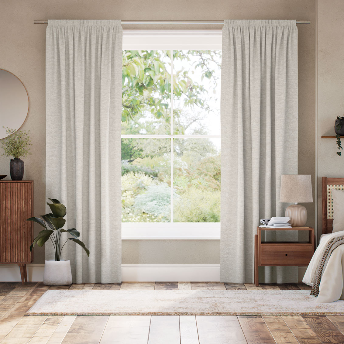 Roslyn Champagne Curtains