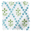 Floral Trellis Blue & Green 見本の写真