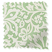 ２Flower Block Green Roman Blind サンプルの写真