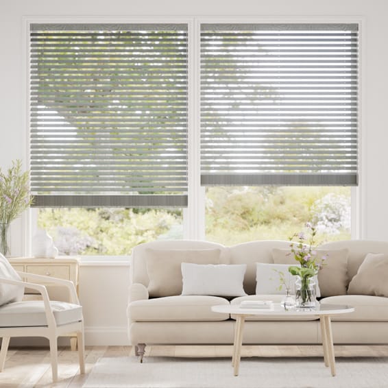 ＜テストプレミアムバスウッド＞Delete Hazy saxe Wooden Blind