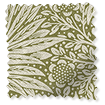 William Morris Marigold Moss Curtains サンプルの写真