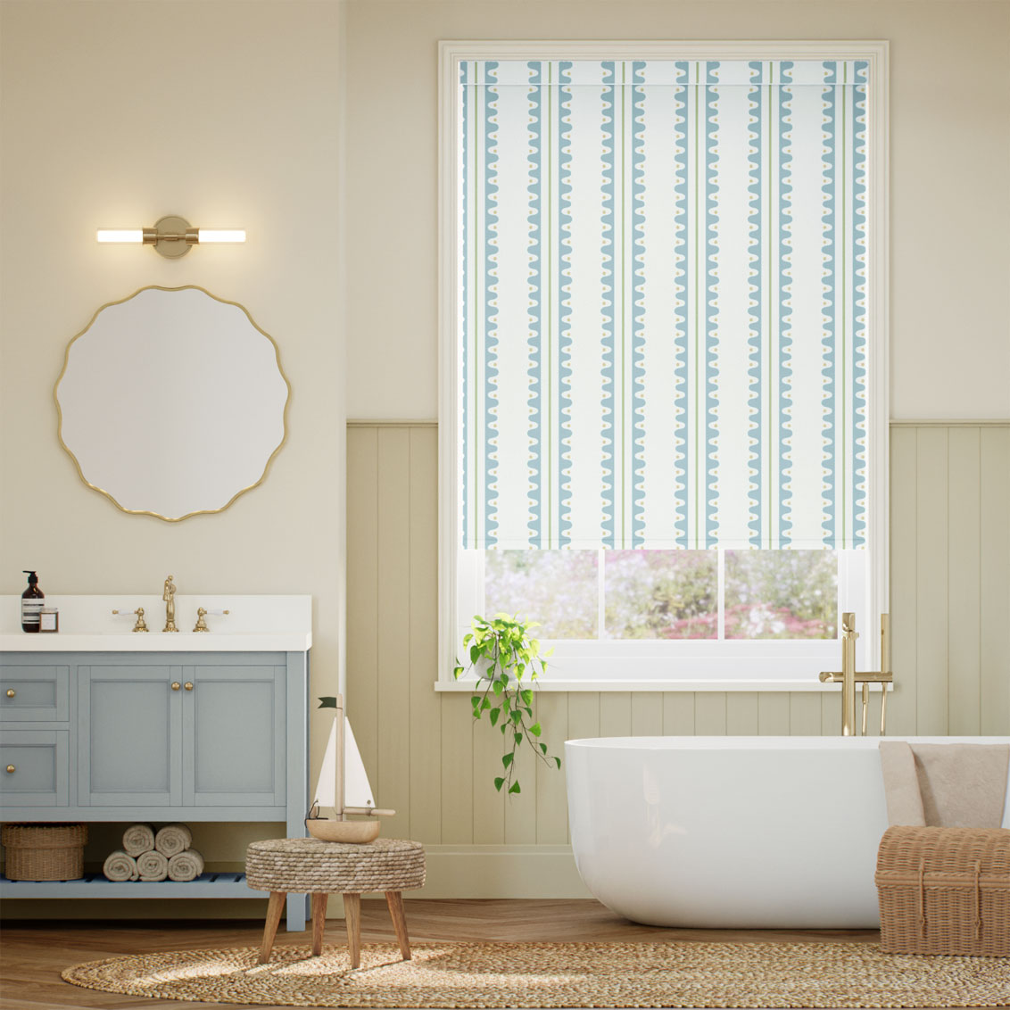 １ー２オークハム　スカイ Roller Blind