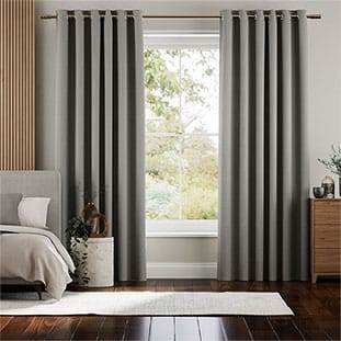 Paleo Linen Elephant Grey カーテン サムネイル写真