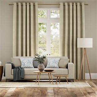 Paleo Linen Sandstone カーテン サムネイル写真