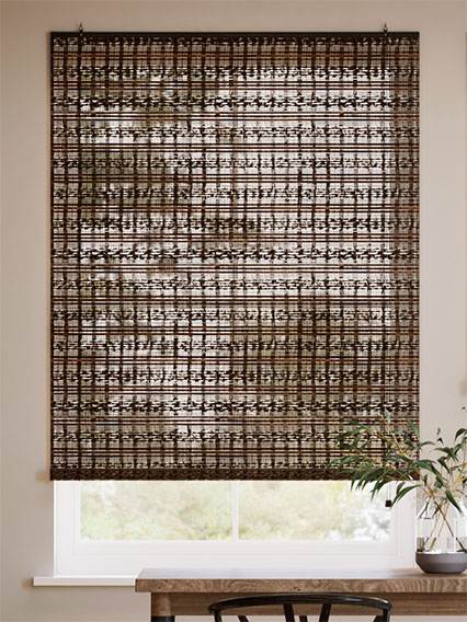 ロザリオ ウォールナット Roll Up Woven Wood サムネイル写真