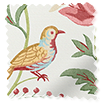 ２Songbird Green, Blush & Ochre Roman Blind サンプルの写真