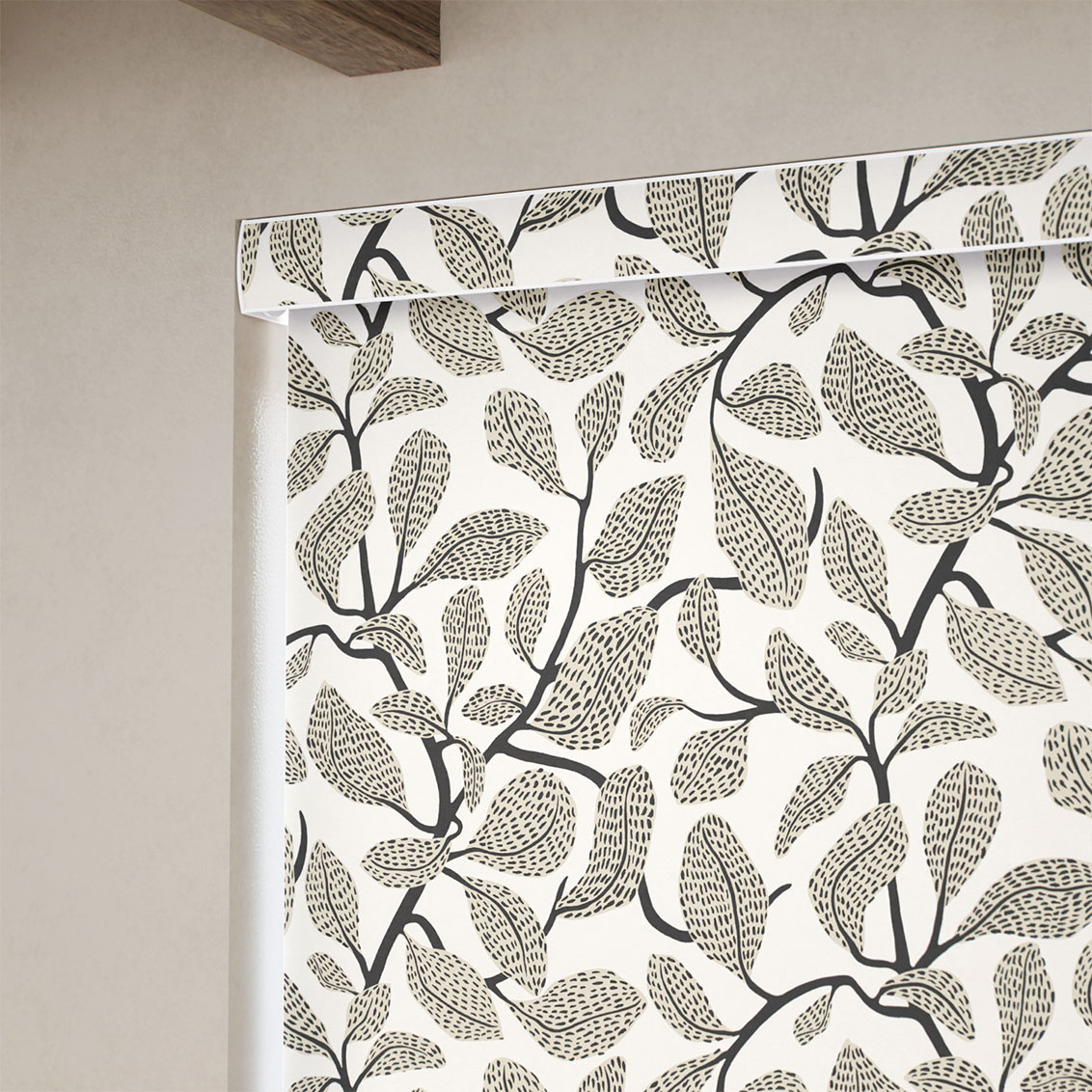 ２Sweet Bay Charcoal Roller Blind
