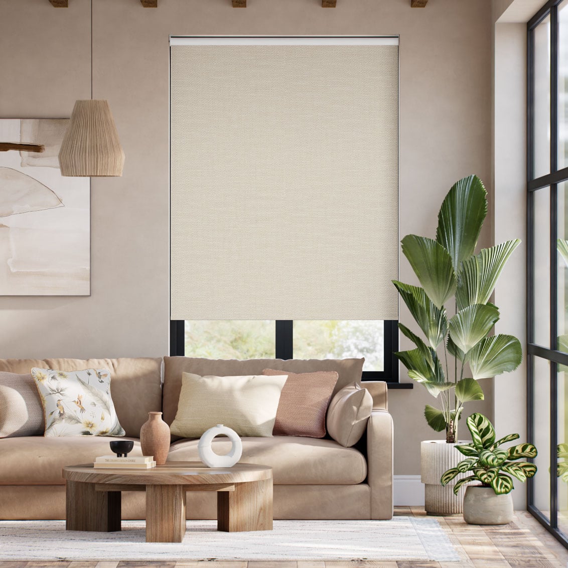 Sydney Biscuit Roller Blind