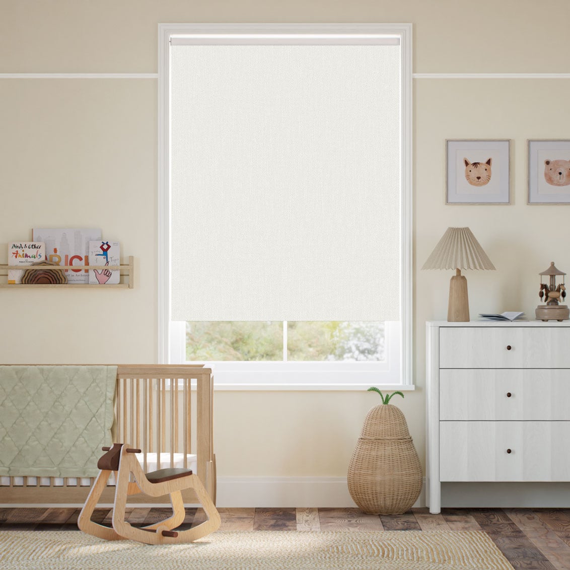 Sydney Snowdrop Roller Blind