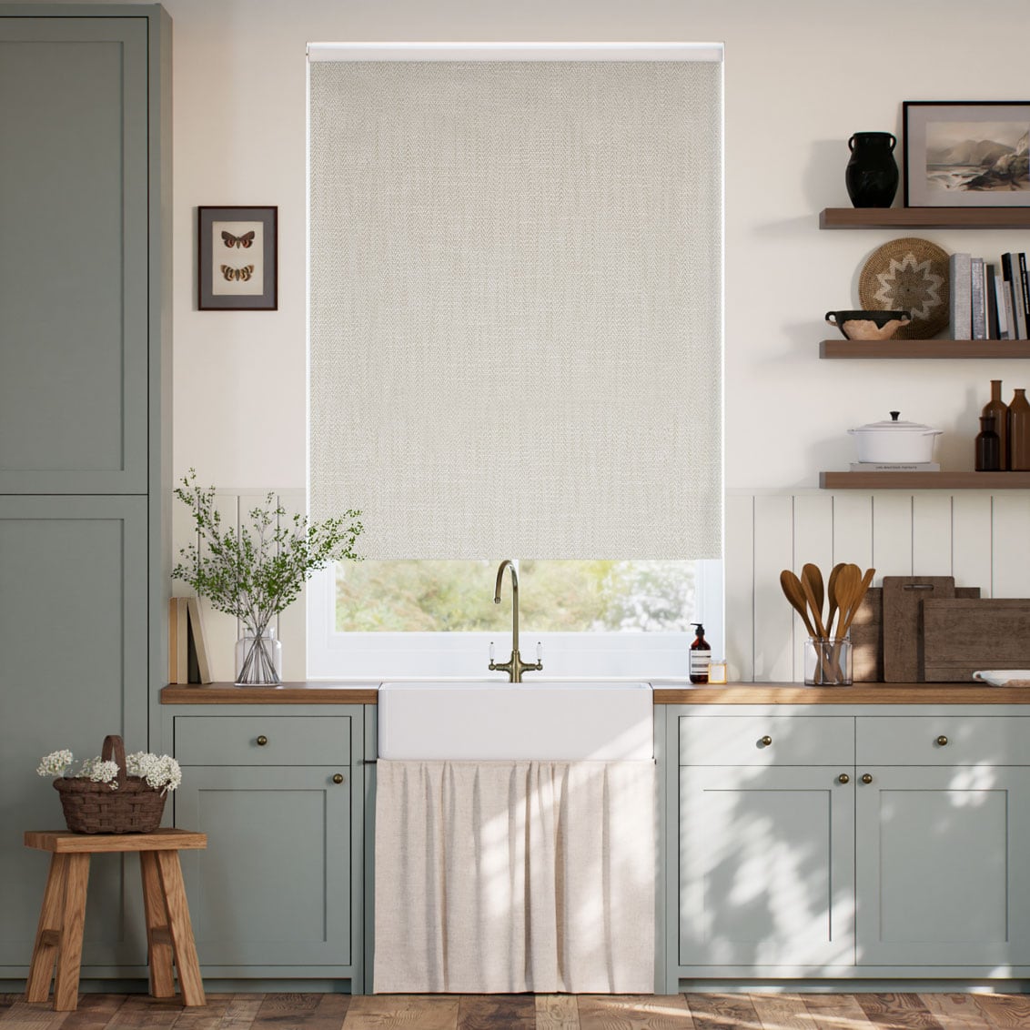 Sydney Warm Grey Roller Blind