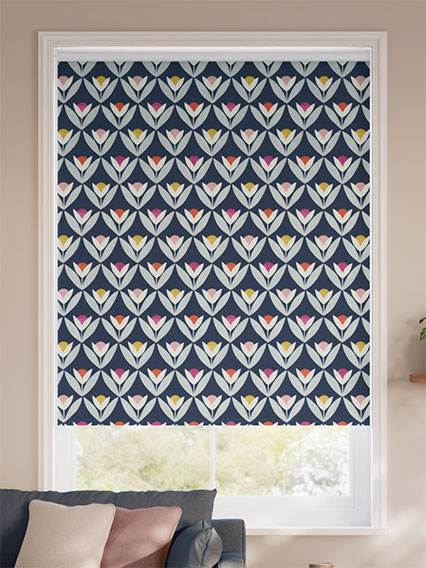 Tulip Trellis Twilight ロールスクリーン サムネイル写真