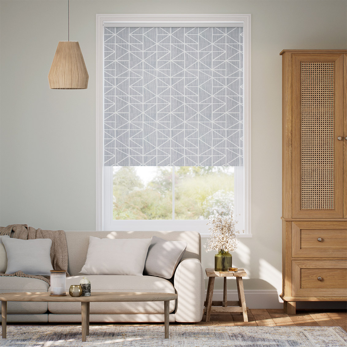 Twist2Go Carlisle Stone Roller Blind