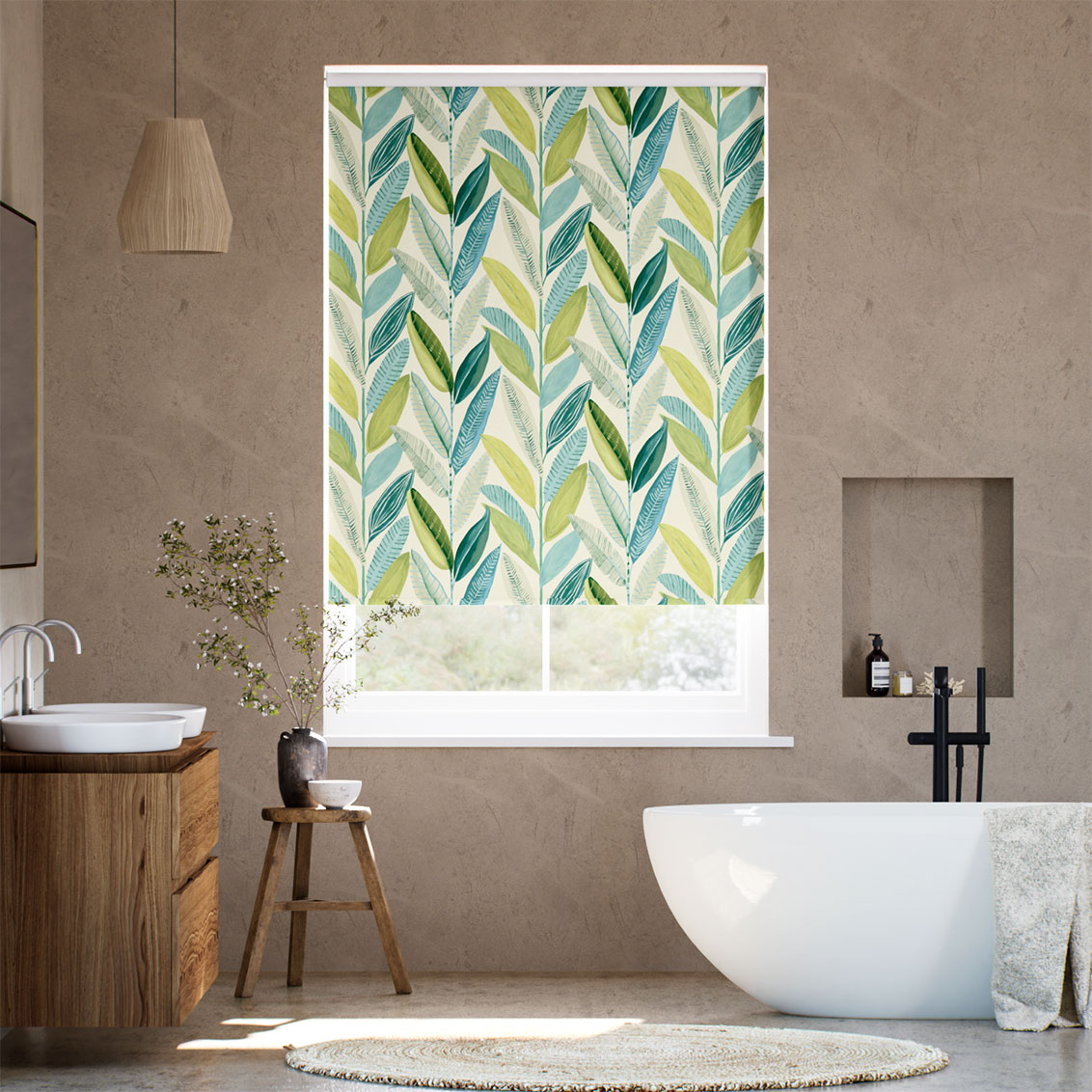 Twist2Go Splash Blackout Hikkaduwa Pacific Roller Blind