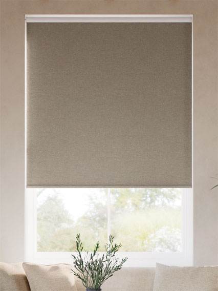 Vienna Blackout Sesame ロールスクリーン サムネイル写真