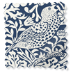 William Morris Strawberry Thief Navy  Curtains サンプルの写真