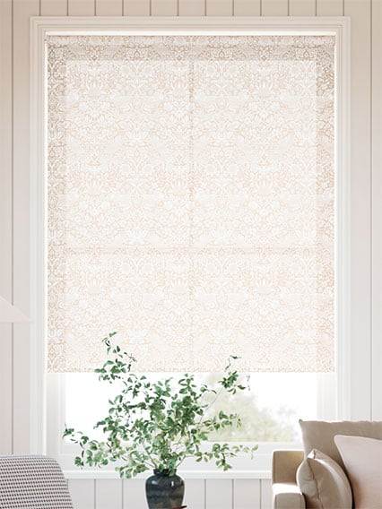 Twist2Go William Morris Strawberry Thief Voile Blush ロールスクリーン サムネイル写真